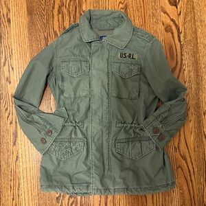 Polo Ralph Lauren Olive Military Jacket